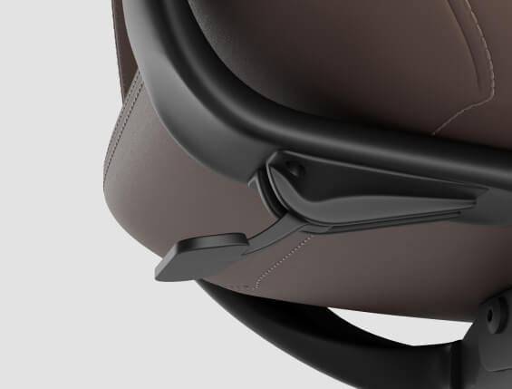 Maya Genuine Leather Executive Chair Ergonomic Control